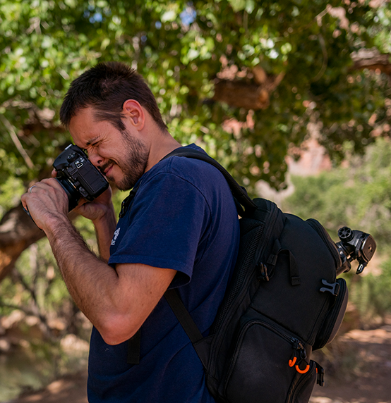 Matt Davis Taking A Picture